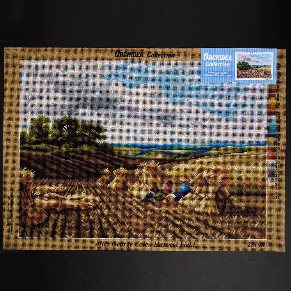 ORCHİDEA 50 x 70 cm Hasat Alanı Baskılı Goblen 2810R